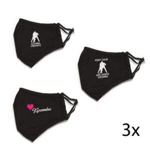 kizomba 3x-facemasks mondkapjes